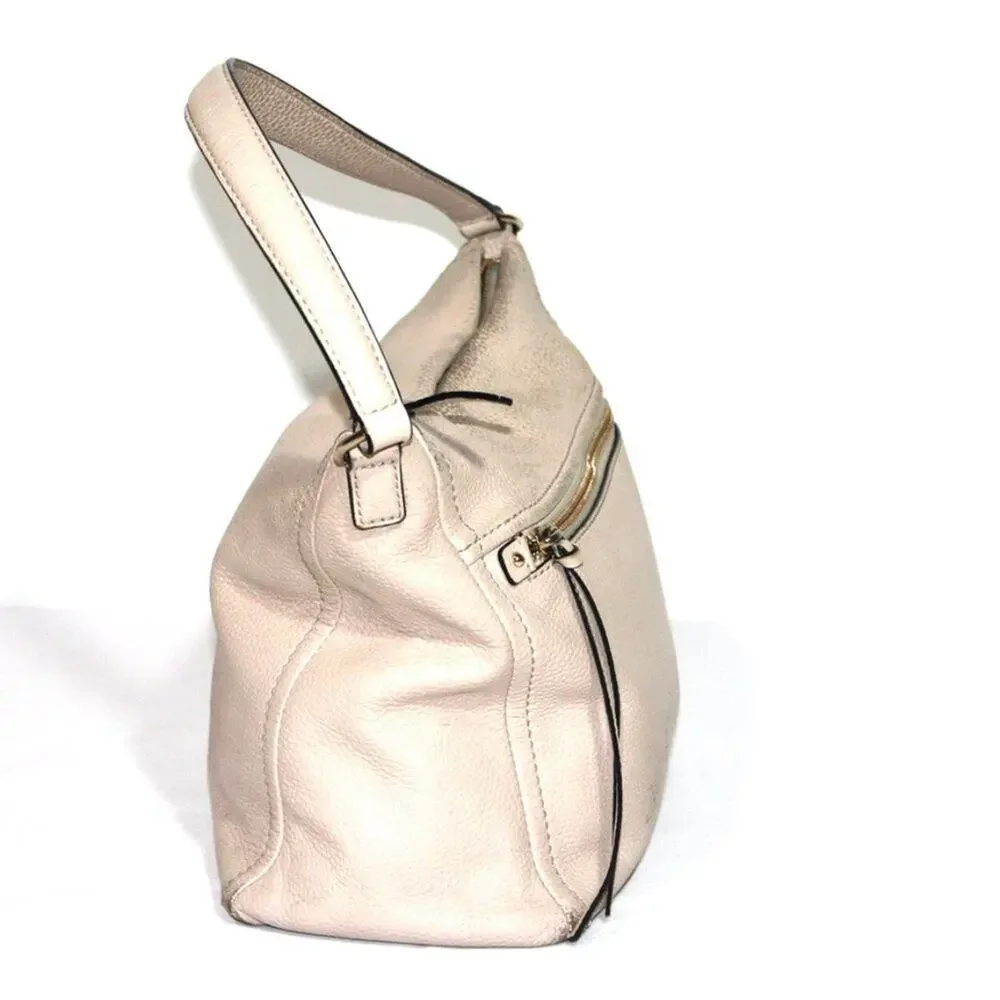 Kate Spade New York Beige Leather Shoulder Bag
